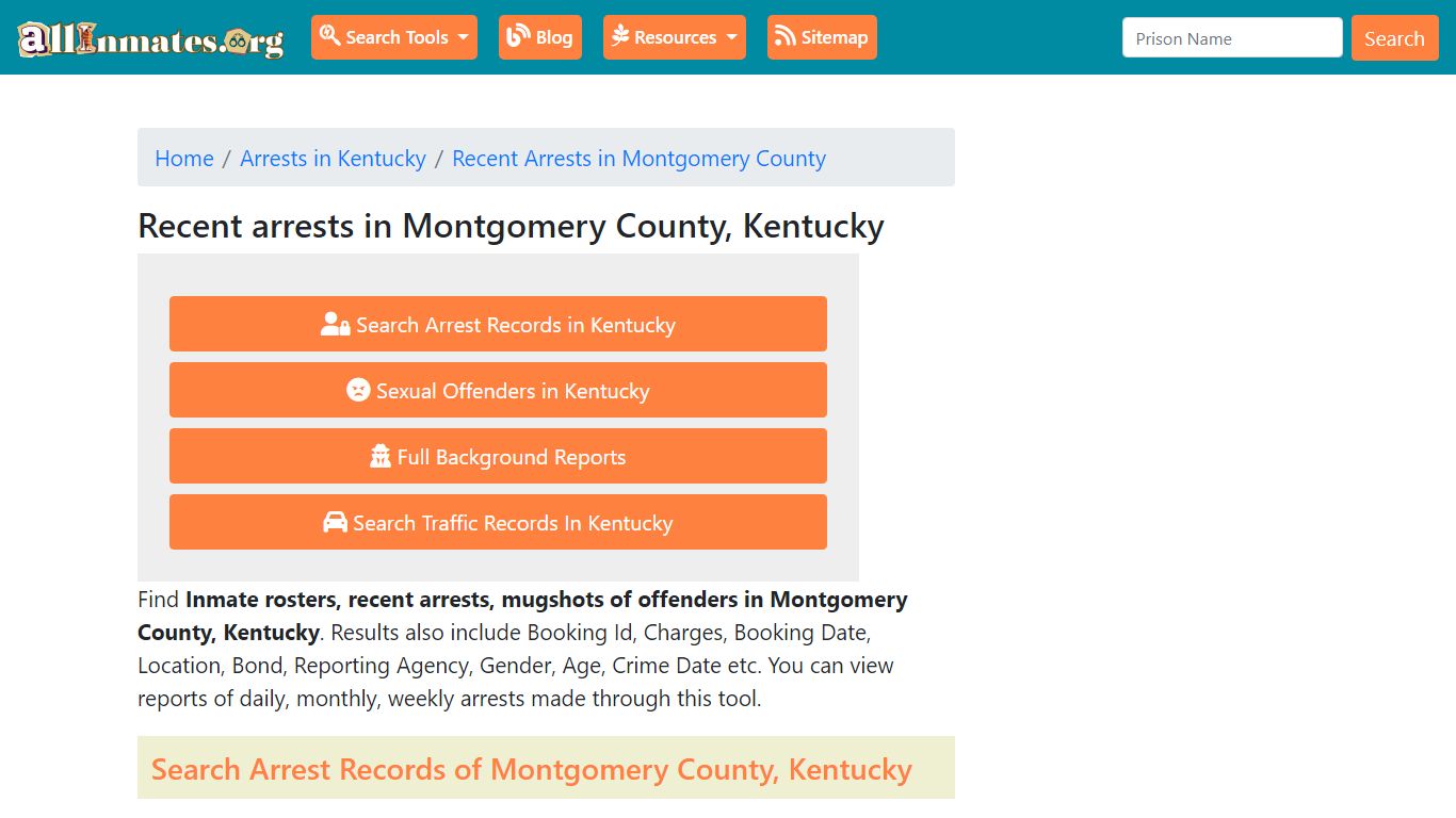 Recent arrests in Montgomery County, Kentucky | Mugshots, Rosters ...